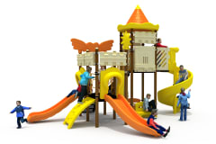 Kale Temalı Oyun Grubu B-200 PRK-201 | Temalı Metal Oyun Grupları | Erse Kent Mobilyaları